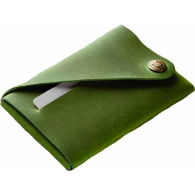 Crazy Horse Craft Minimalistická kožená peněženka alpine green – Hledejceny.cz