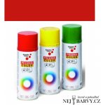 Schuller Eh'klar Prisma Color 91027 RAL 3020 Sprej červený lesklý 400 ml, odstín barva dopravní červená – Sleviste.cz