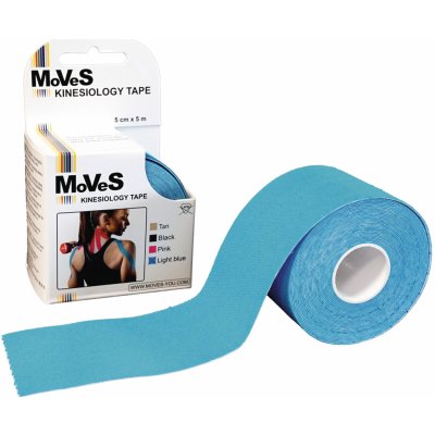 BB Tape kineziologický tejp vzor tučňák modrá dětský 5 cm x 5 m – Zboží Dáma