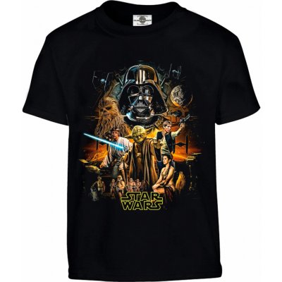 Tričko Star Wars Return of the Jedi černá – Zboží Dáma