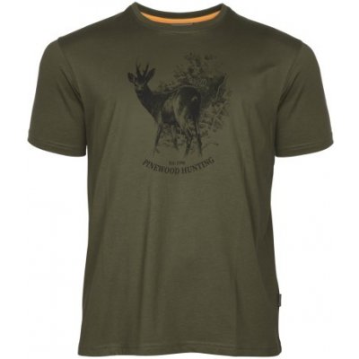 Tričko Pinewood Roe Deer 24 Olive – Zbozi.Blesk.cz