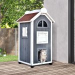 PawHut Domek 59 x 55 x 109 cm – Zbozi.Blesk.cz