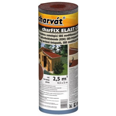 Lanit Plast Střešní bitumenová krytina 0,5 x 5 m červená LG1799 – Sleviste.cz