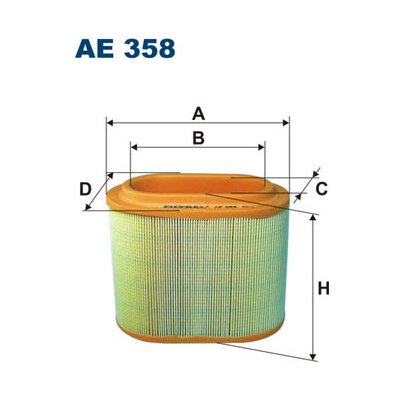 FILTRON Vzduchový filtr AE358 – Zboží Mobilmania