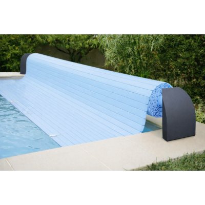CF Lamelový kryt bazénu Contura obdélník 700 x 350 cm - světle modrý - PVC lamely – HobbyKompas.cz