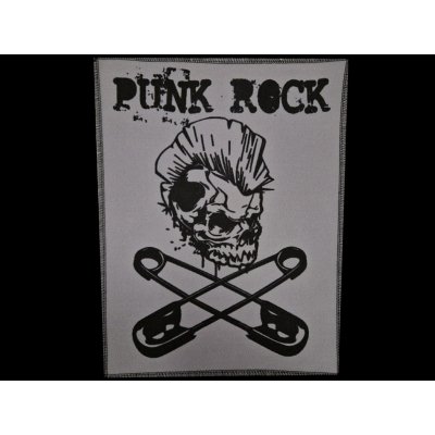 Zádovka PND punk rock skull zoid – Zboží Mobilmania