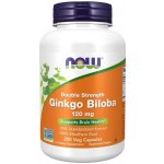 Now Foods Ginkgo Biloba Double Strenght 120 mg 200 rostlinných kapslí – Zbozi.Blesk.cz