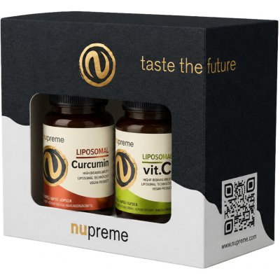 Nupreme Liposomal C + Curcumin 2 x 30 kapslí – Hledejceny.cz