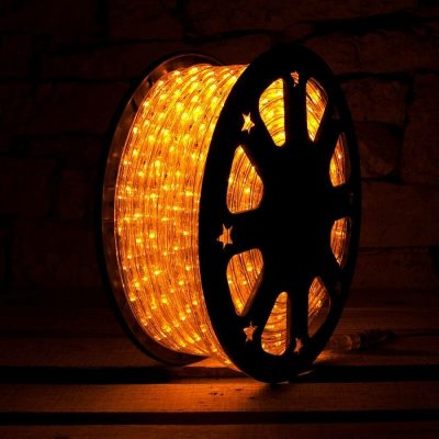 DECOLED LED hadice 1 m, žlutá, 30 diod, IP44 Easy Fix – Hledejceny.cz
