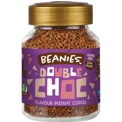 Beanies Double Chocolate instantní káva 50 g – Zbozi.Blesk.cz