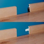 Afirmax BiClick Soklová lišta Newport Oak 41592 2,2m – Zbozi.Blesk.cz