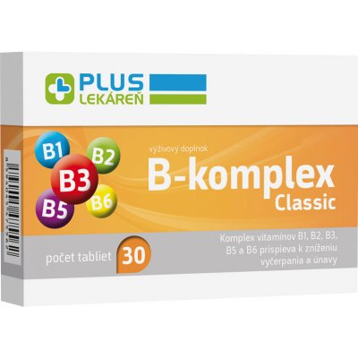 Plus Lékárna B-Komplex Classic 100 tablet – Hledejceny.cz