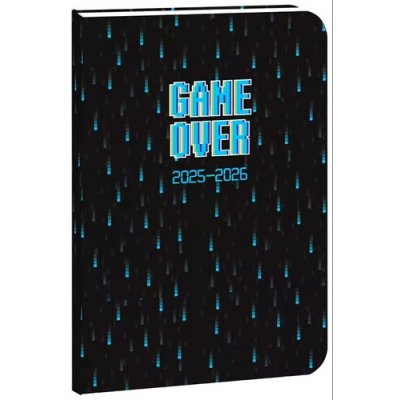 STUDENT Školní diář Game Over 2025/26 – Zboží Dáma