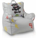 Ecopuf EF2062 Ecopuf -Seat TOM Polyester Šedá – Zboží Mobilmania