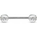 S4U Piercing do jazyka akrylát (čirá) PJ01148-C – Hledejceny.cz