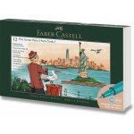 Faber-Castell 267135 Popisovače Pitt Artist Pen New York 12 ks – Zboží Mobilmania