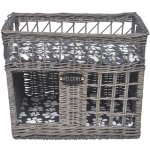 VidaXL Budka pro kočky obdélníková šedá 46 x 32 x 36 cm – Zboží Mobilmania