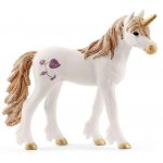 Schleich Třpytivý květinový dům s jednorožci jezerem a stájí – Zboží Dáma