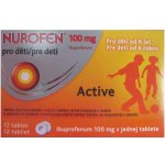 NUROFEN PRO DĚTI ACTIVE POR 100MG POR TBL DIS 12 – Zboží Mobilmania