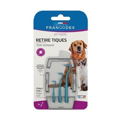 Francodex Háček na klíšťata 2 ks – Zboží Dáma