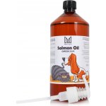 Mersjo lososový olej pro psy a kočky 1000 ml – Sleviste.cz