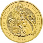 The Royal Mint zlatá mince The Lion of England The Royal Tudor Beasts Royal Mint 2022 1 oz – Zboží Dáma