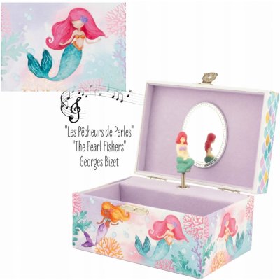 Goki Hrací skříňka Víla růžováv – Zboží Dáma