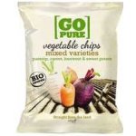 Go Pure Zeleninové chipsy Bio 40 g – Zboží Dáma