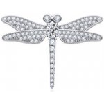 Gaura stříbrná brož vážka NB-8505 – Zboží Dáma