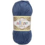 Alize Diva 353 tmavě jeans modrá – Hledejceny.cz