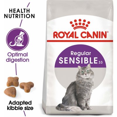 Royal Canin SENSIBLE granule pro kočky s citlivým zažíváním 2 x 10 kg – Zboží Mobilmania