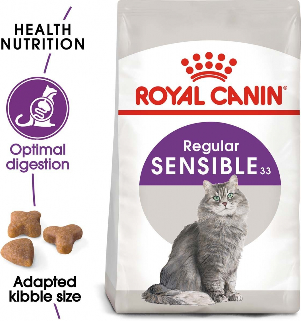 Royal Canin SENSIBLE granule pro kočky s citlivým zažíváním 2 x 10 kg