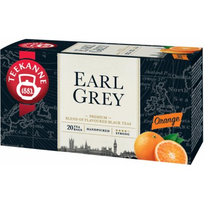 Teekanne Earl Grey Orange černý čaj aromatizovaný 20 sáčků 33 g – Zbozi.Blesk.cz