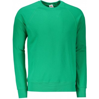 Fruit of the Loom mikina LIGHTWEIGHT RAGLAN SWEAT KELLY GREEN – Sleviste.cz