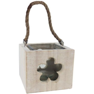 Dekorační svícen D5205 - 10.5 × 10.5 × 10 cm – Sleviste.cz