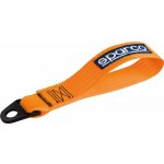 Sparco Přední odtahové oko textilní Sparco - oranžová