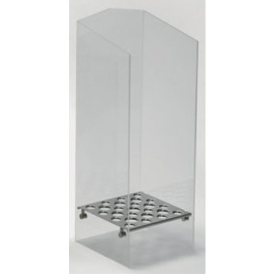 Zásobník na zmrzlinové kornouty, 25 otvorů, hnědé plexisklo, Stöckel – Hledejceny.cz