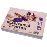 Stepa Kladívková čtvrtka bílá (250g/m2, 10ks) A4 – Zboží Mobilmania