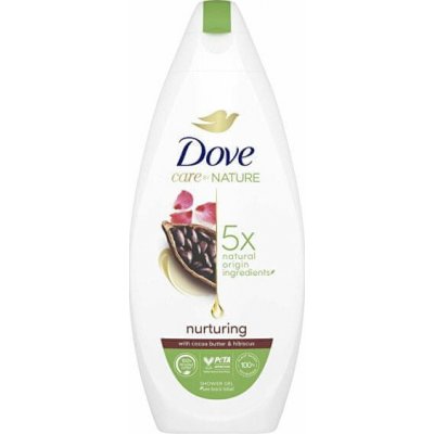 Dove sprchový gel Nurturing Kakao a Ibiškový květ 225 ml