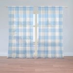 Záclony Košilový vzor: 2 ks - 150x250 cm - Sablio – Hledejceny.cz