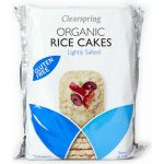 Clearspring Celozrnné rýžové chlebíčky z hnědé rýže bez lepku BIO jemně solené VEGAN 130 g – Hledejceny.cz