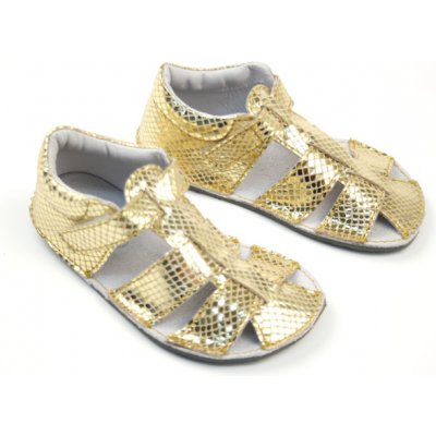 Ef Barefoot sandálky Golg Gliter – Zboží Dáma