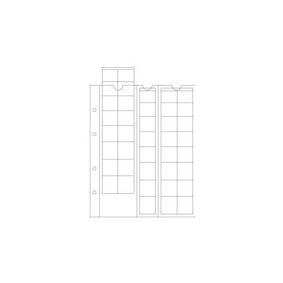 LEUCHTTURM Albové listy OPTIMA na mince Typ EURO sady – Zboží Dáma