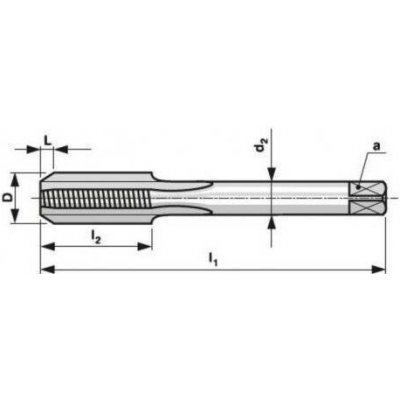 Závitník sadový ruční DIN352 223010 HSS 2N MF M22x1,5 sada – Hledejceny.cz