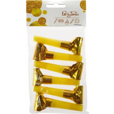 Arpex AX párty frkačka CELEBRATE 6ks zlaté 303488 – Zbozi.Blesk.cz