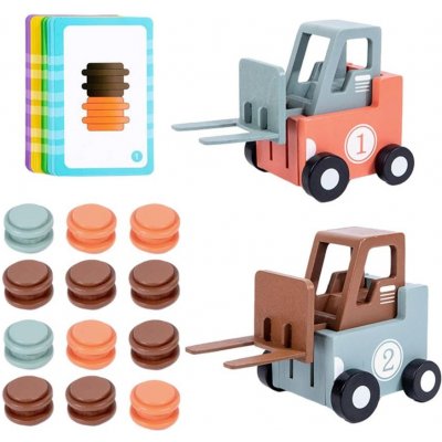 Montessori Ulanik dřevěná hračka Wooden lacing Small – Sleviste.cz