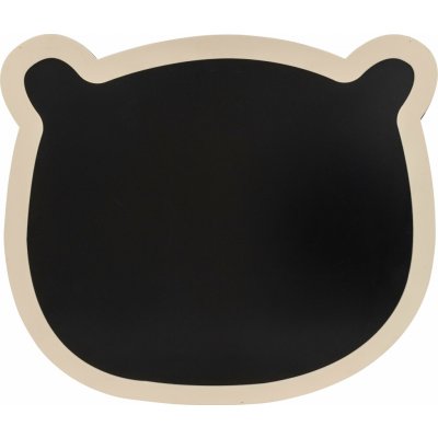 Atmosphera for kids Tabule BEAR s oušky černá – Zboží Mobilmania