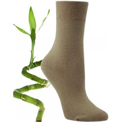 Dospělé bambusové ponožky 43033 béžová