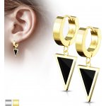 Šperky eshop Řetízek z chirurgické oceli zdvojená lesklá oválná očka A20.08 Zlatá – Sleviste.cz