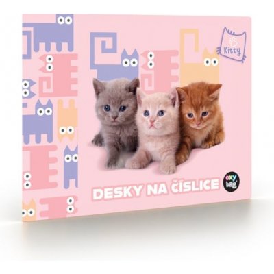 Oxybag Desky na číslice Mazlíčci koťátka – Zboží Dáma